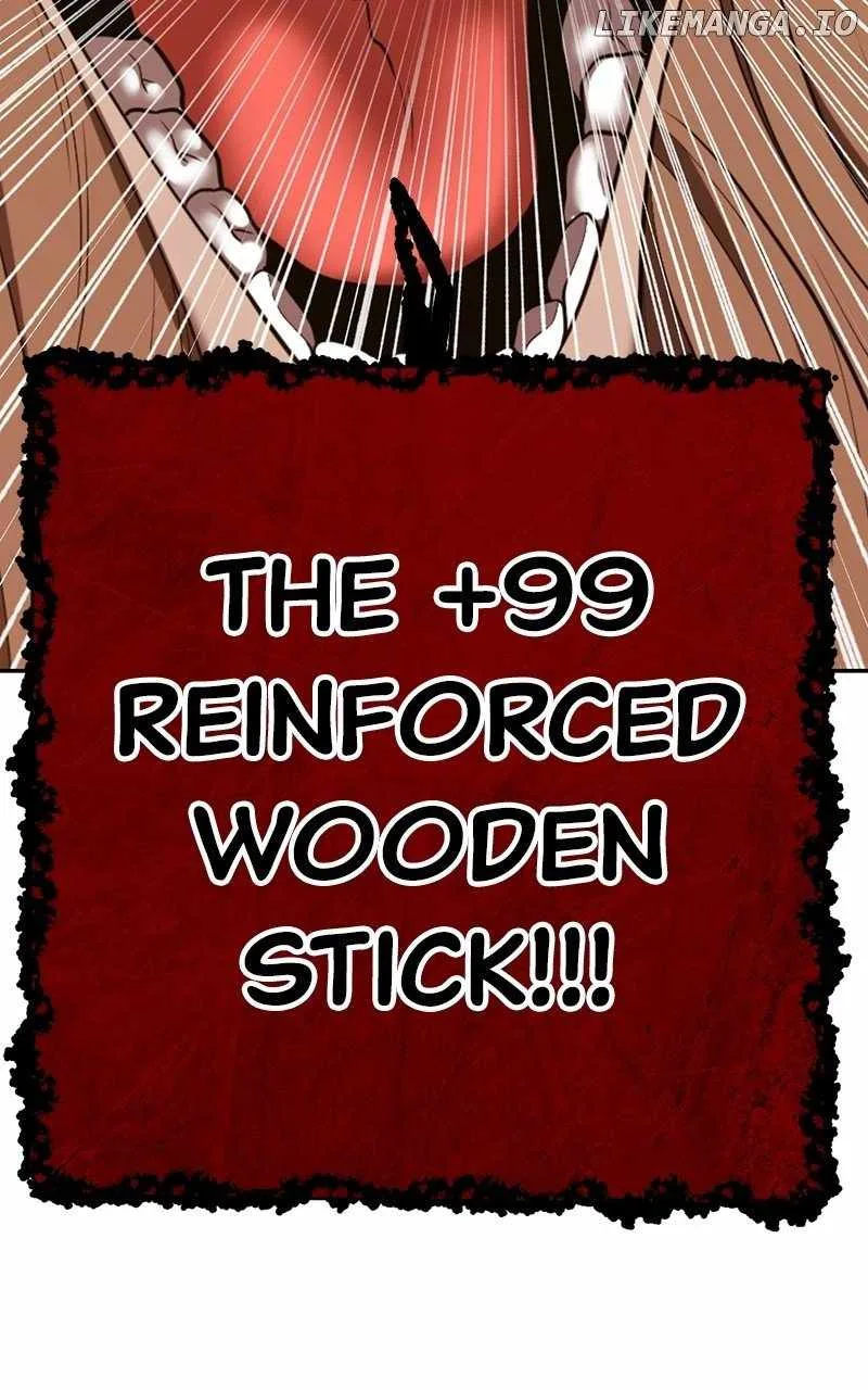 +99 Wooden stick Chapter 117 page 342