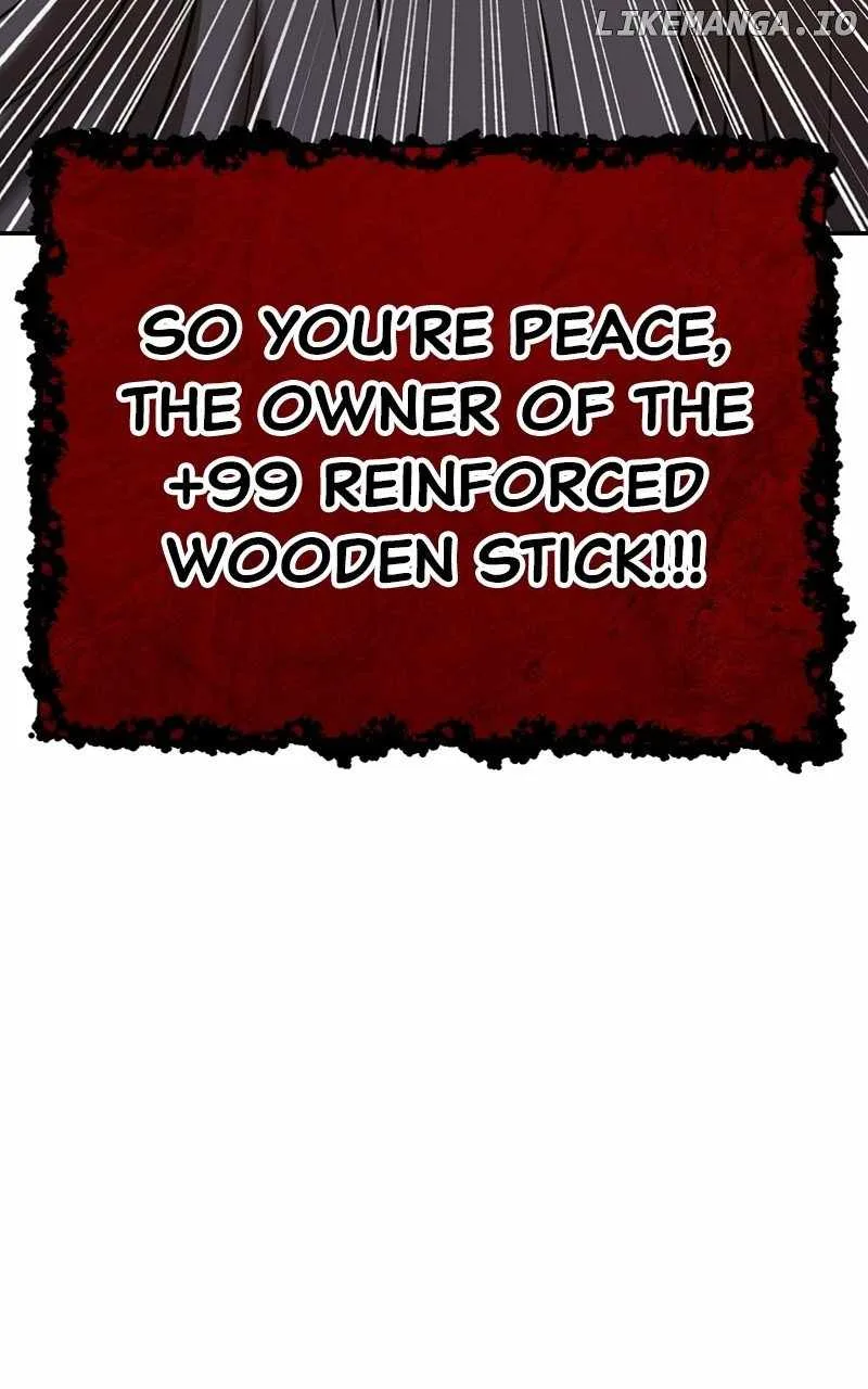 +99 Wooden stick Chapter 117 page 348