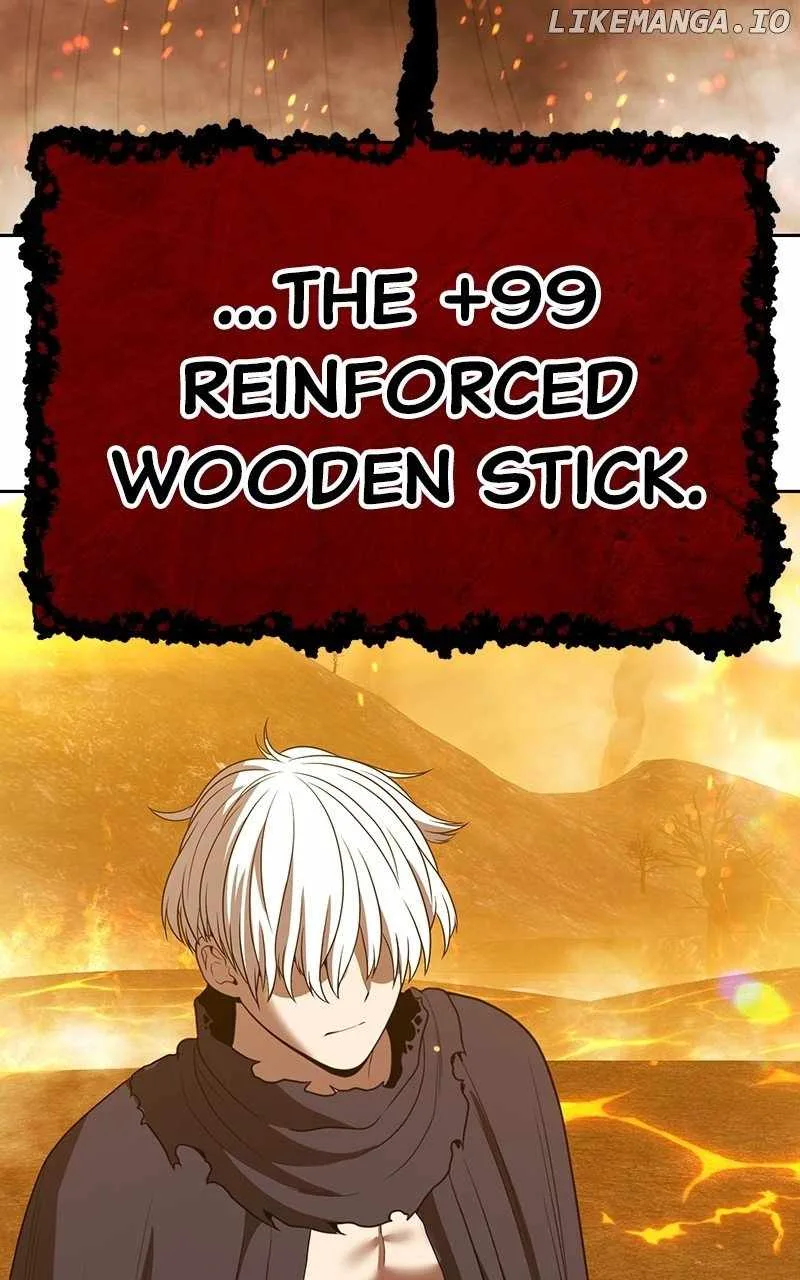 +99 Wooden stick Chapter 117 page 453