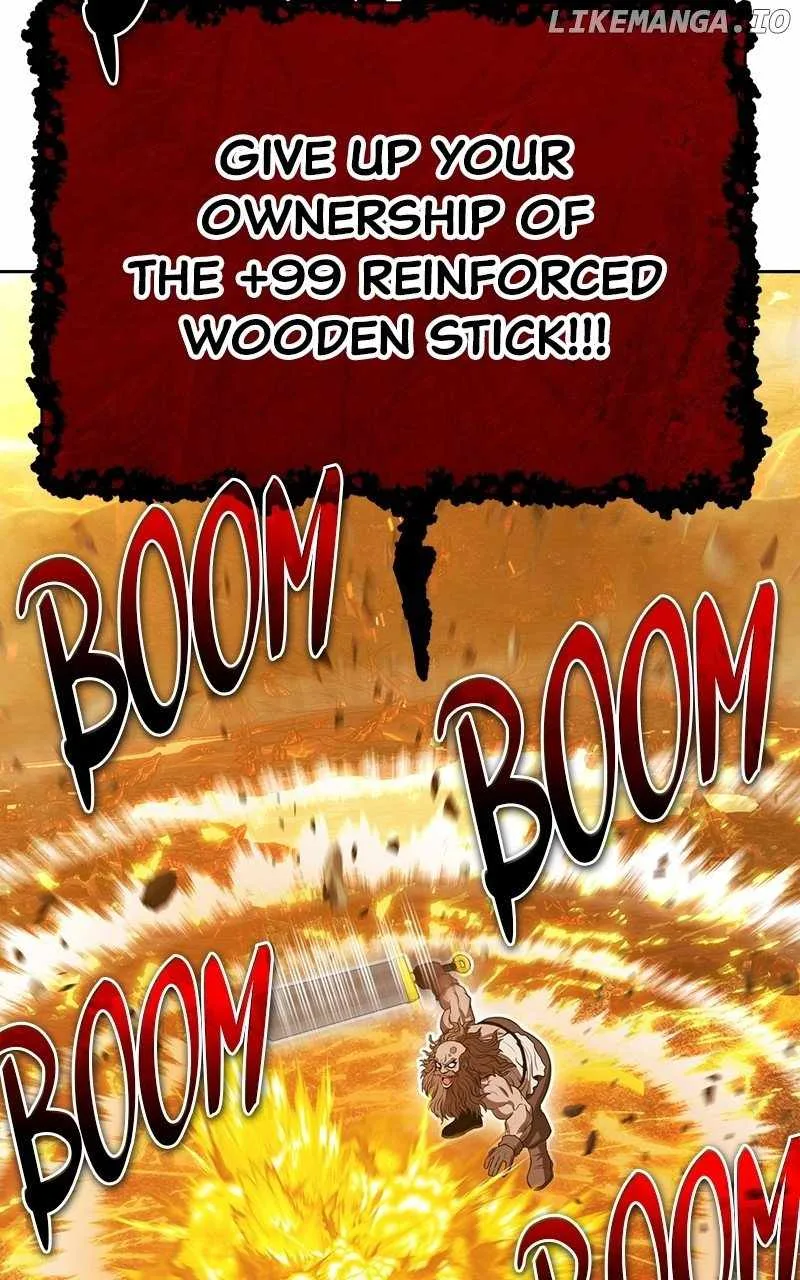 +99 Wooden stick Chapter 118 page 230