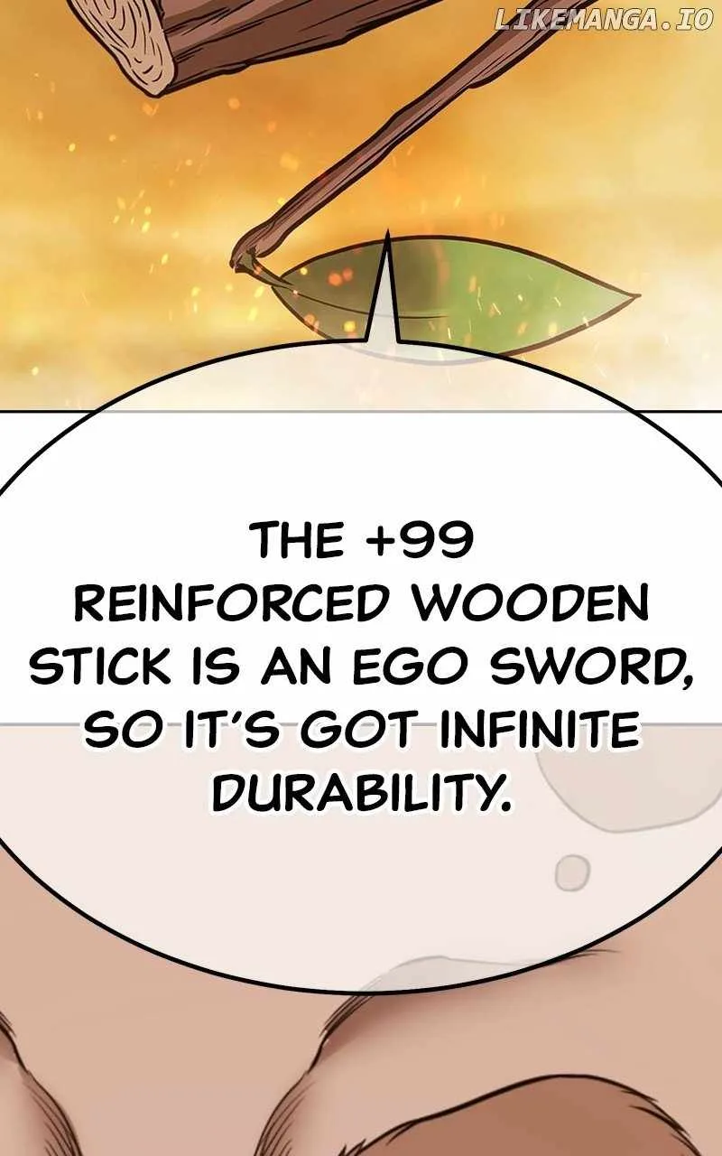 +99 Wooden stick Chapter 118 page 374