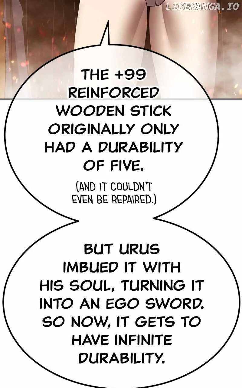 +99 Wooden stick Chapter 118 page 387