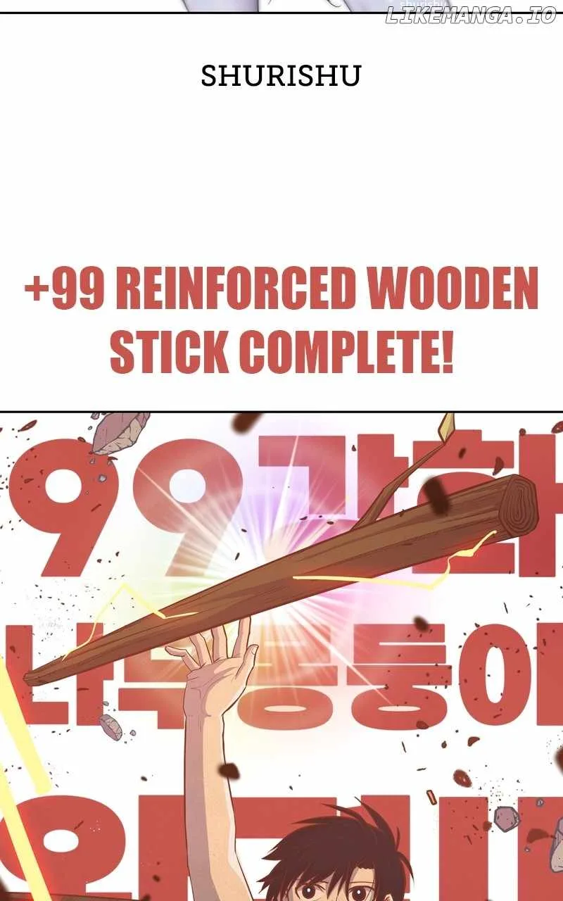 +99 Wooden stick Chapter 87 page 136