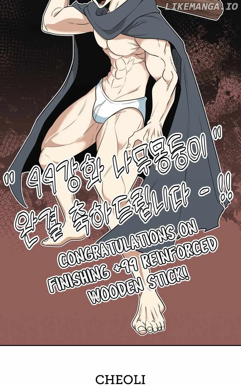 +99 Wooden stick Chapter 87 page 163