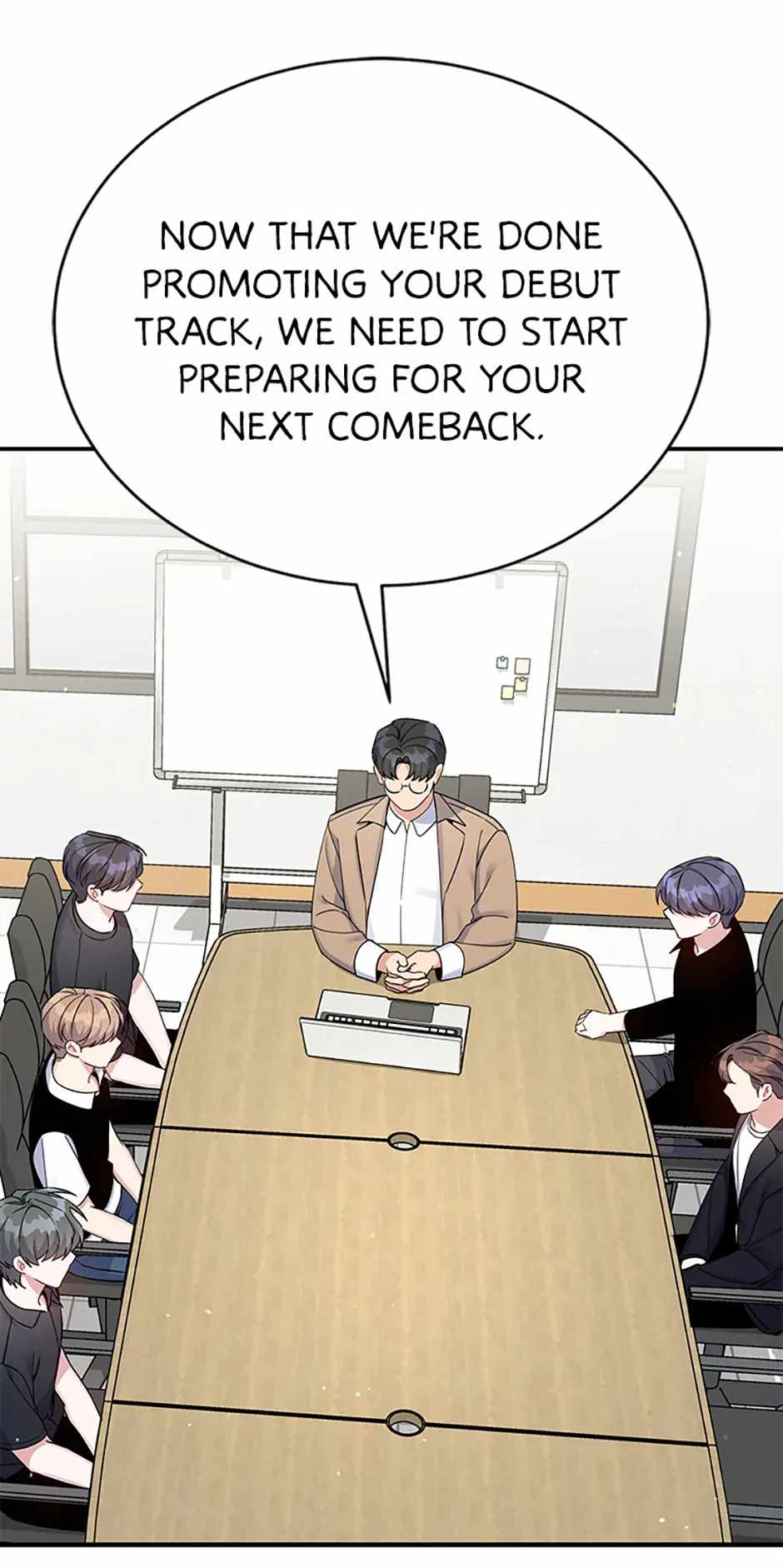 A Blank Slate Regression for the Idol That Lost His Original Mindset Chapter 15 page 28