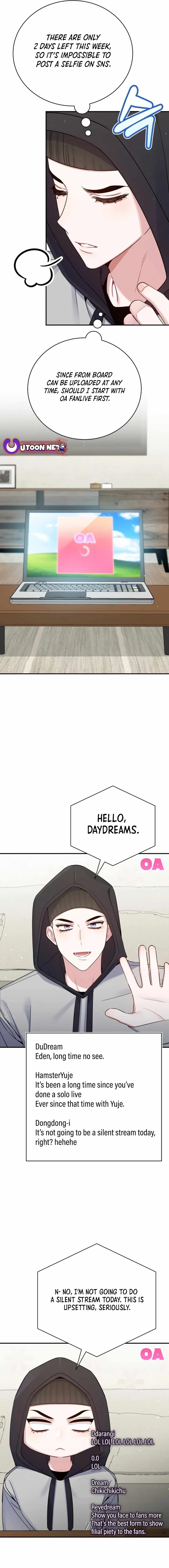 A Blank Slate Regression for the Idol That Lost His Original Mindset Chapter 24 page 13
