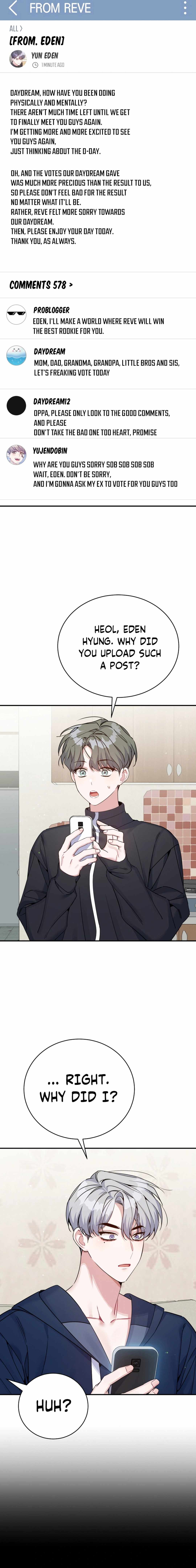 A Blank Slate Regression for the Idol That Lost His Original Mindset Chapter 27 page 7