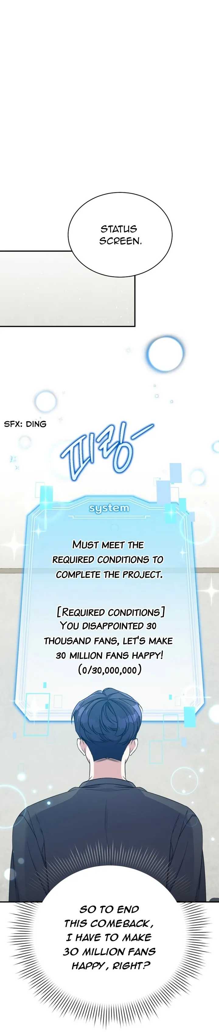 A Blank Slate Regression for the Idol That Lost His Original Mindset Chapter 3 page 1