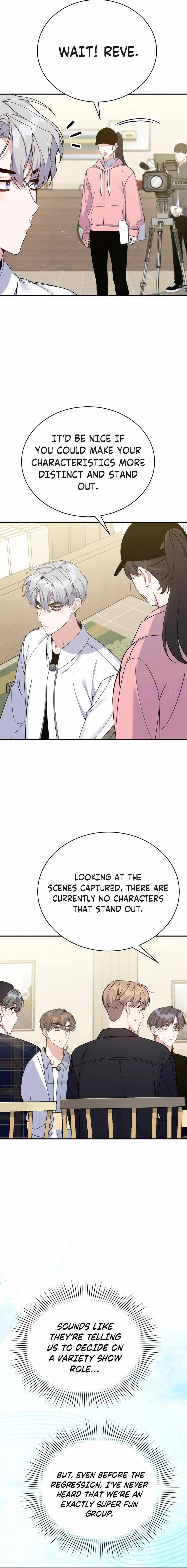 A Blank Slate Regression for the Idol That Lost His Original Mindset Chapter 34 page 9