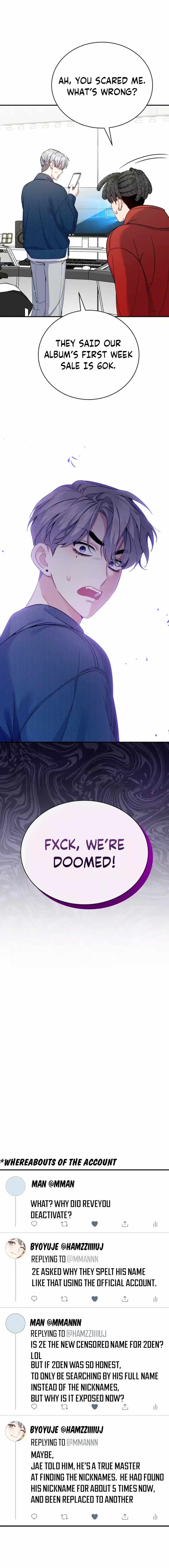 A Blank Slate Regression for the Idol That Lost His Original Mindset Chapter 35 page 18