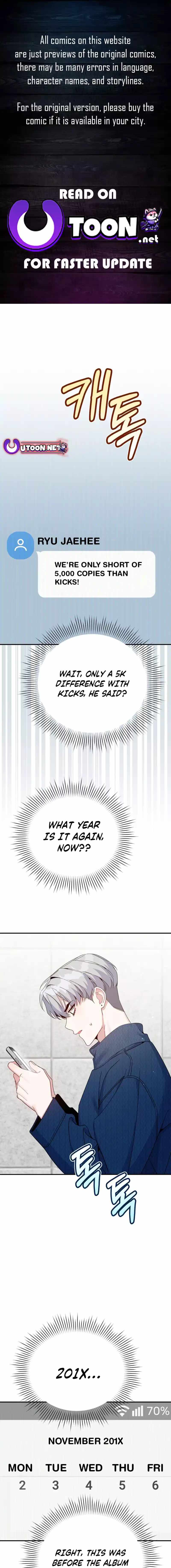 A Blank Slate Regression for the Idol That Lost His Original Mindset Chapter 36 page 1