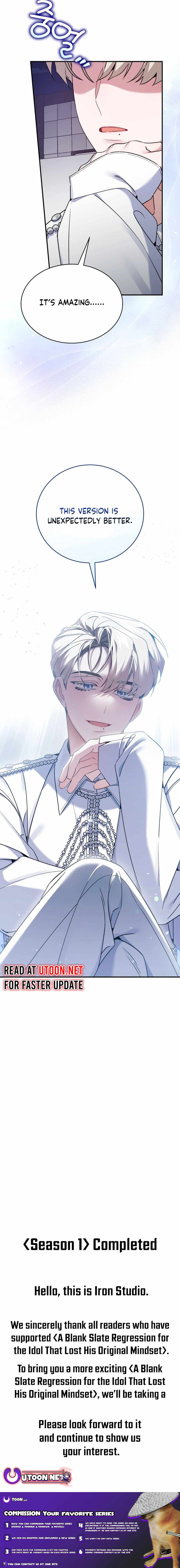 A Blank Slate Regression for the Idol That Lost His Original Mindset Chapter 43 page 13