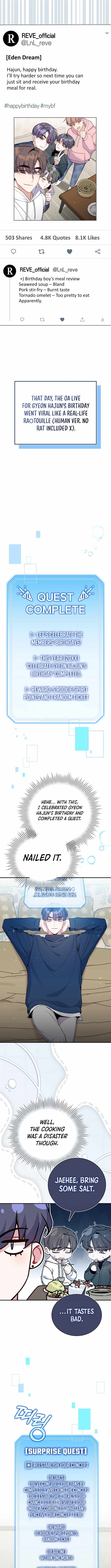 A Blank Slate Regression for the Idol That Lost His Original Mindset Chapter 48 page 6