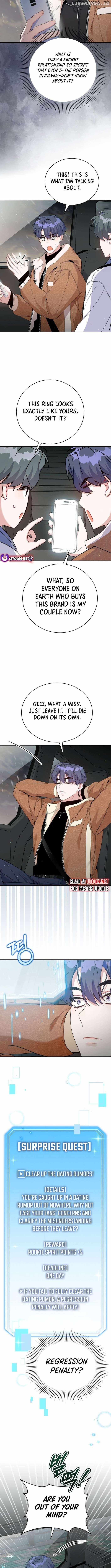 A Blank Slate Regression for the Idol That Lost His Original Mindset Chapter 49 page 10