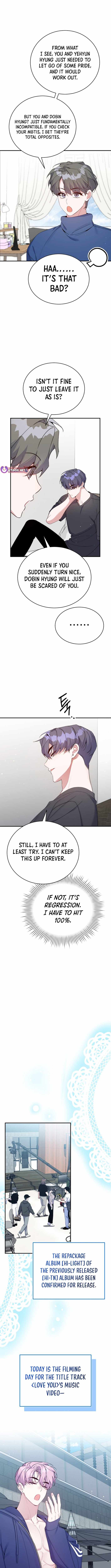 A Blank Slate Regression for the Idol That Lost His Original Mindset Chapter 52 page 9