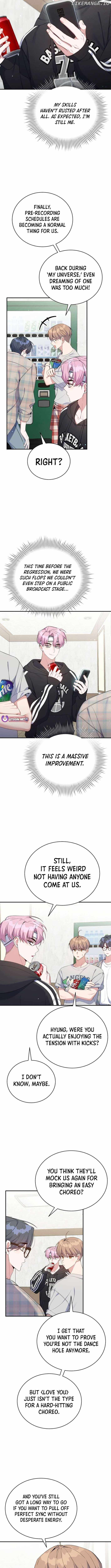 A Blank Slate Regression for the Idol That Lost His Original Mindset Chapter 54 page 4