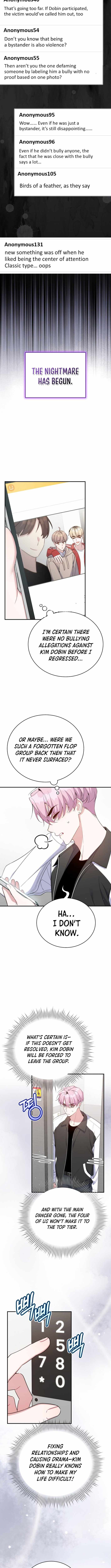 A Blank Slate Regression for the Idol That Lost His Original Mindset Chapter 55 page 8