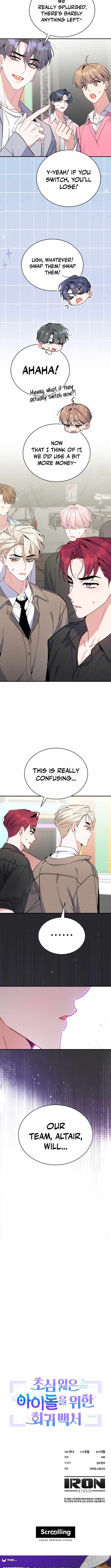 A Blank Slate Regression for the Idol That Lost His Original Mindset Chapter 59 page 10