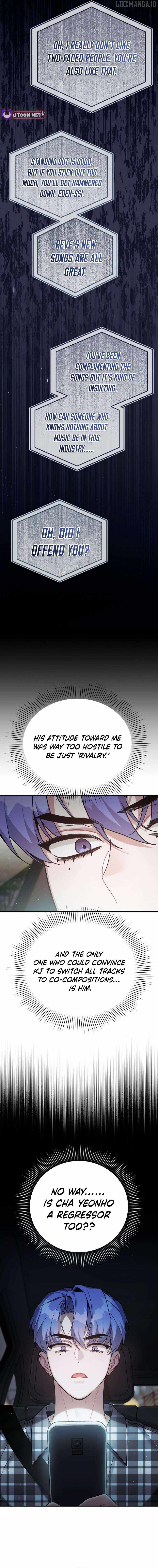 A Blank Slate Regression for the Idol That Lost His Original Mindset Chapter 68 page 10