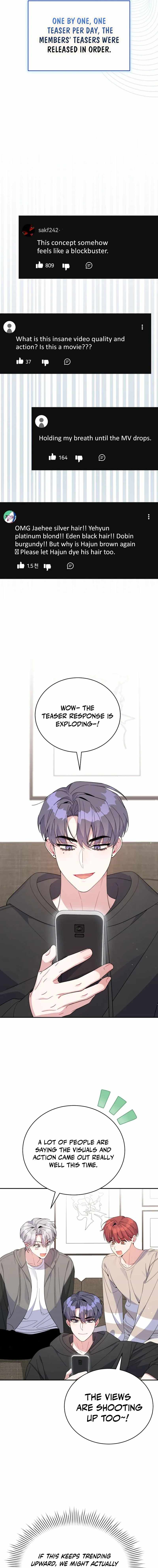 A Blank Slate Regression for the Idol That Lost His Original Mindset Chapter 80 page 2