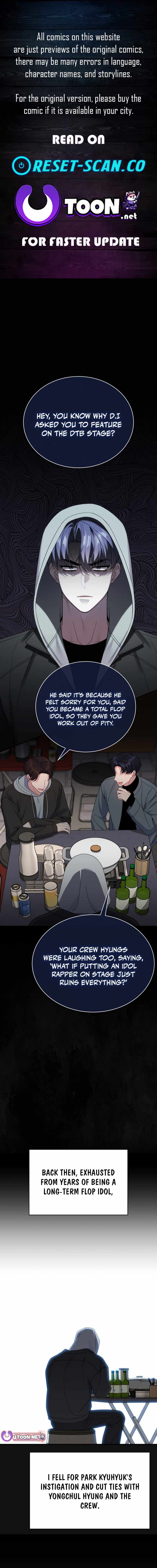 A Blank Slate Regression for the Idol That Lost His Original Mindset Chapter 82 page 1