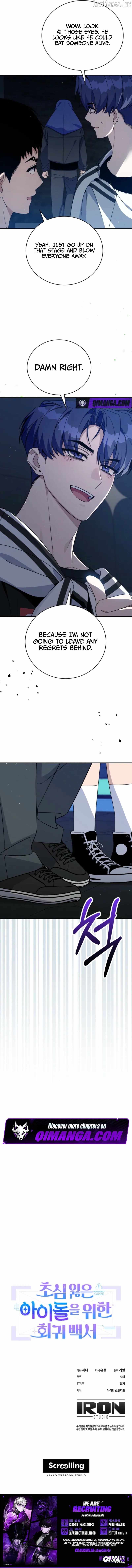 A Blank Slate Regression for the Idol That Lost His Original Mindset Chapter 89 page 10