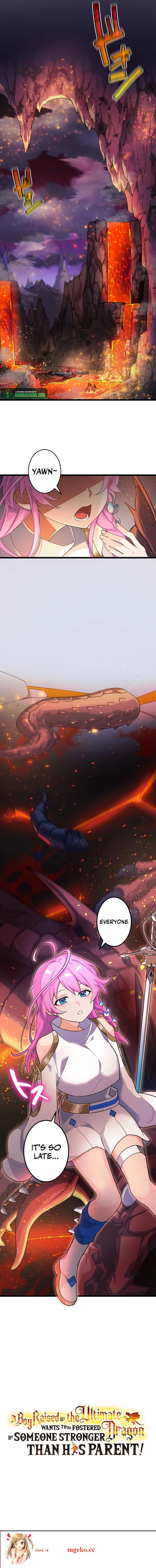 A Boy Raised by the Ultimate Dragon Wants to Be Fostered by Someone Stronger Than His Parent! Chapter 1 page 17