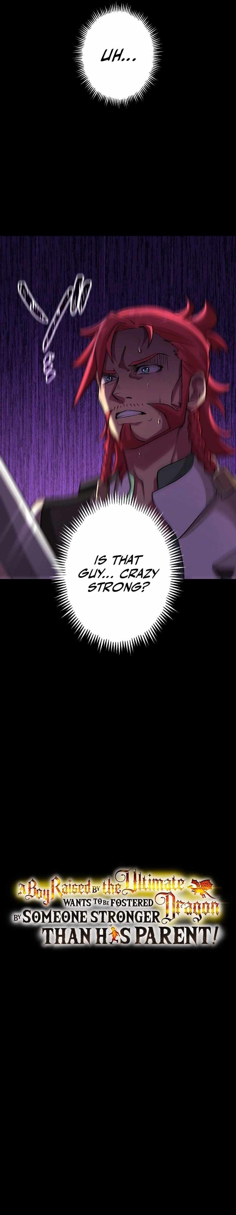 A Boy Raised by the Ultimate Dragon Wants to Be Fostered by Someone Stronger Than His Parent! Chapter 18 page 2