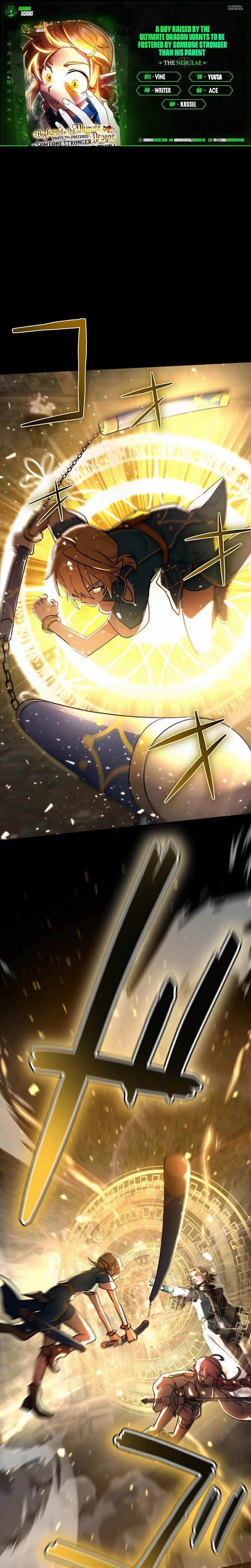 A Boy Raised by the Ultimate Dragon Wants to Be Fostered by Someone Stronger Than His Parent! Chapter 32 page 1