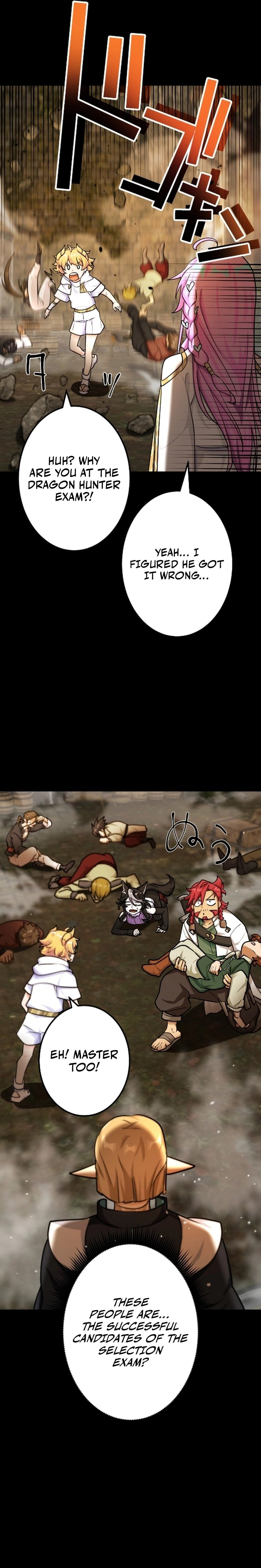 A Boy Raised by the Ultimate Dragon Wants to Be Fostered by Someone Stronger Than His Parent! Chapter 33 page 22