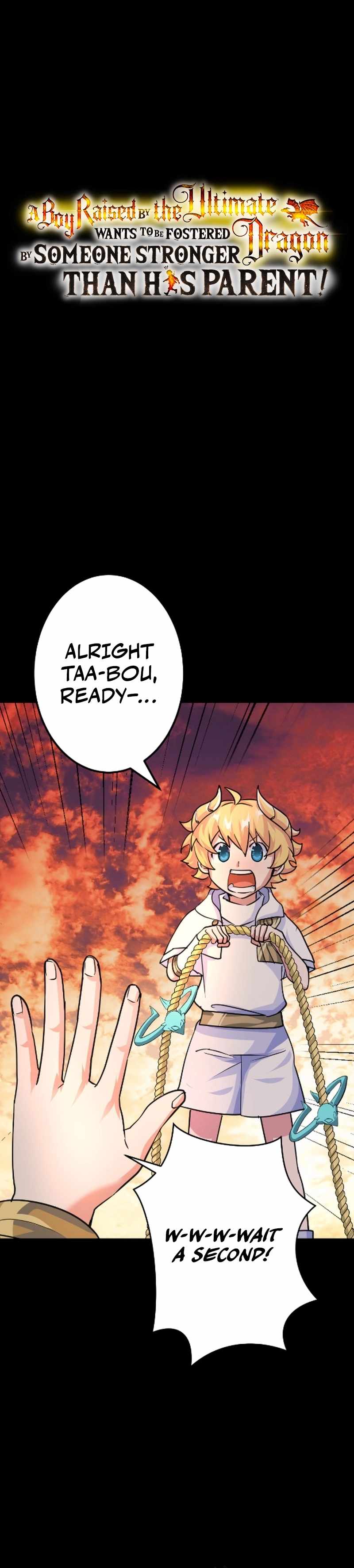 A Boy Raised by the Ultimate Dragon Wants to Be Fostered by Someone Stronger Than His Parent! Chapter 35 page 5