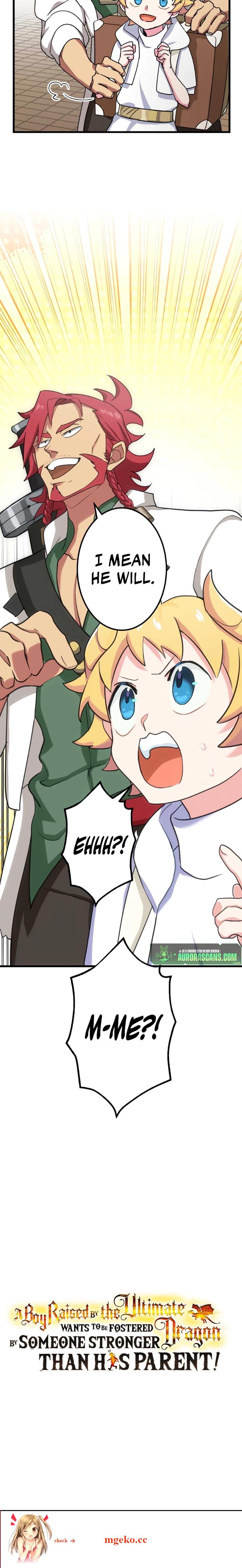 A Boy Raised by the Ultimate Dragon Wants to Be Fostered by Someone Stronger Than His Parent! Chapter 5 page 11