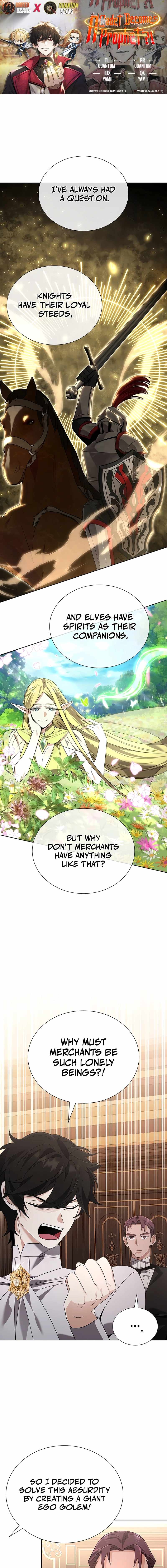 A Cadet Becomes a Prophet?! Chapter 18 page 1