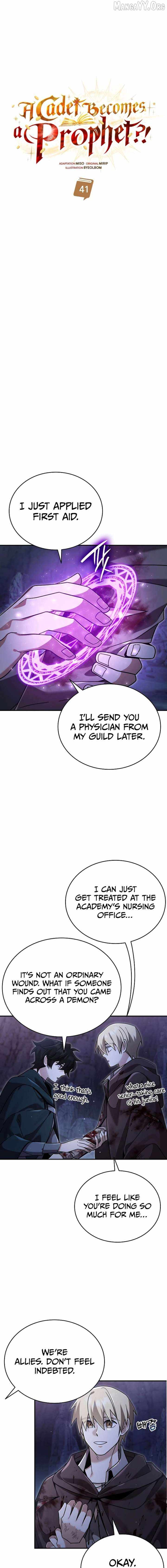 A Cadet Becomes a Prophet?! Chapter 41 page 5
