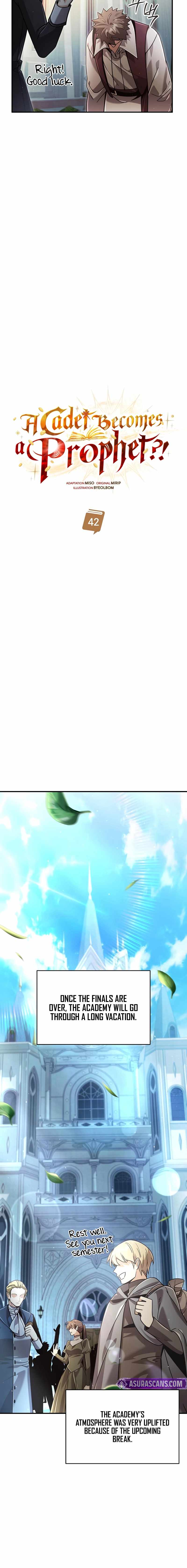 A Cadet Becomes a Prophet?! Chapter 42 page 9