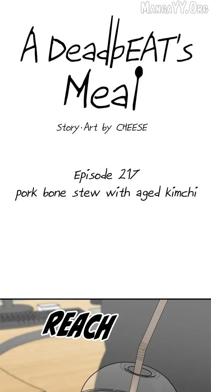 A Deadbeat’s Meal Chapter 217 page 37