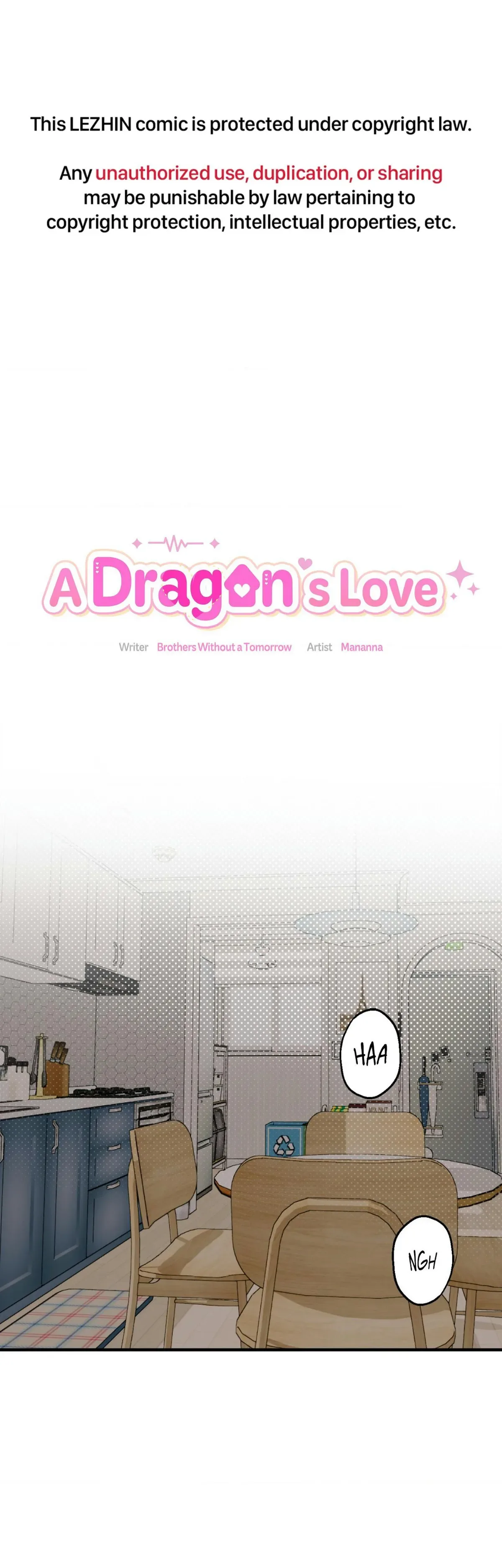 A Dragon's Love Chapter 4 page 1