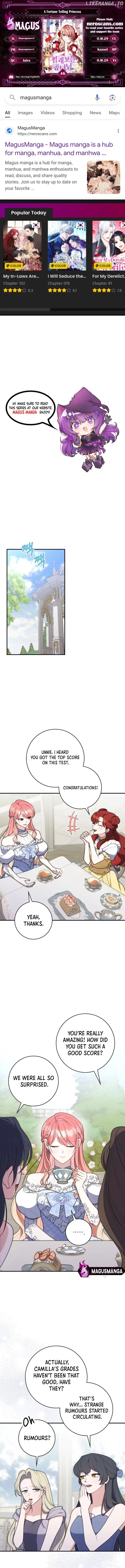 A Fortune-Telling Princess Chapter 46 page 1