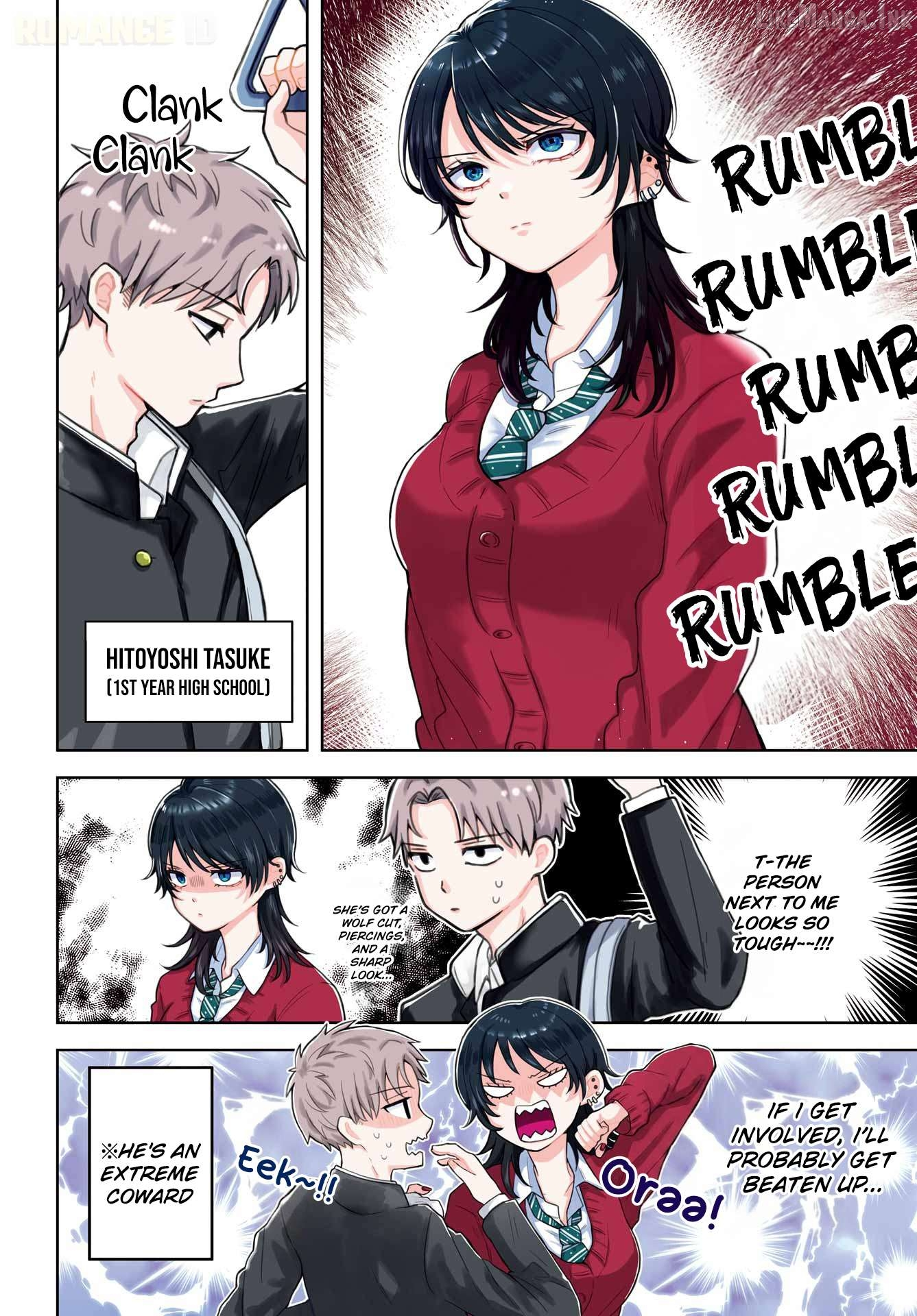 A Girl from Another School Who's Not Very Good at Living Chapter 1 page 6