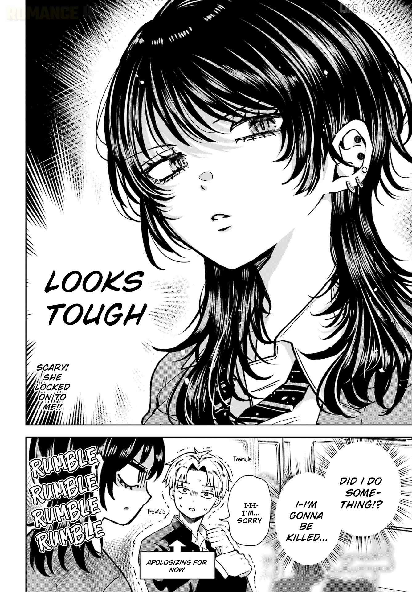 A Girl from Another School Who's Not Very Good at Living Chapter 1 page 8