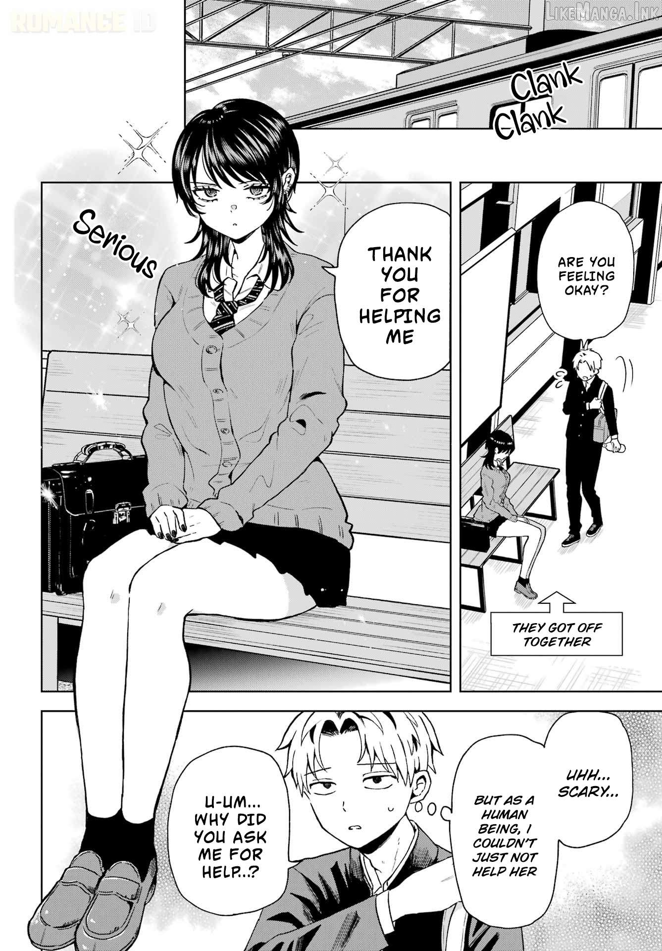 A Girl from Another School Who's Not Very Good at Living Chapter 1 page 10