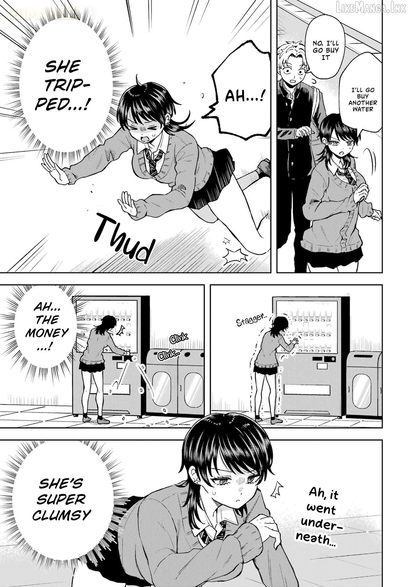 A Girl from Another School Who's Not Very Good at Living Chapter 1 page 13