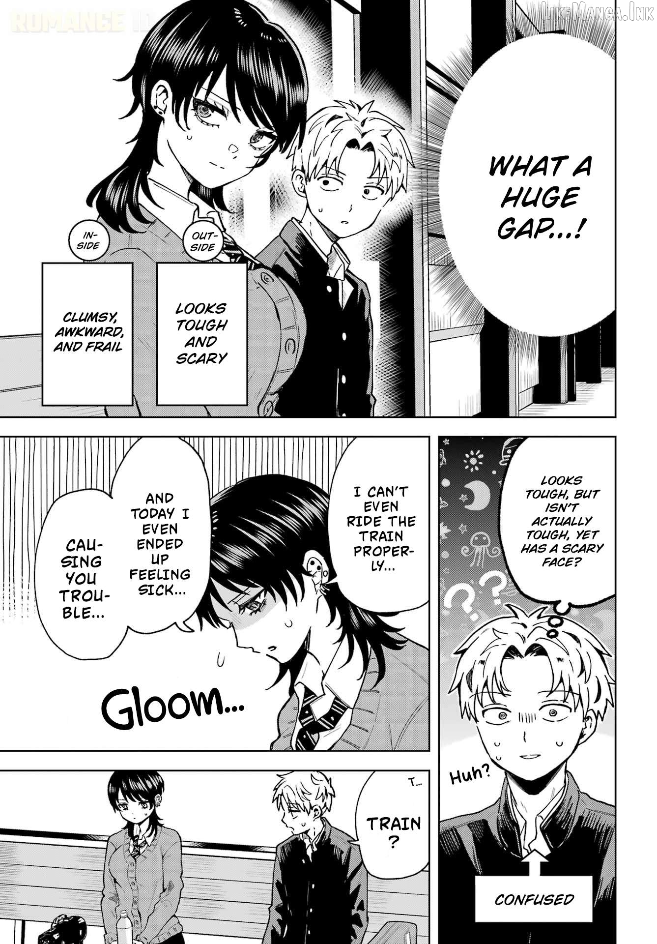 A Girl from Another School Who's Not Very Good at Living Chapter 1 page 15