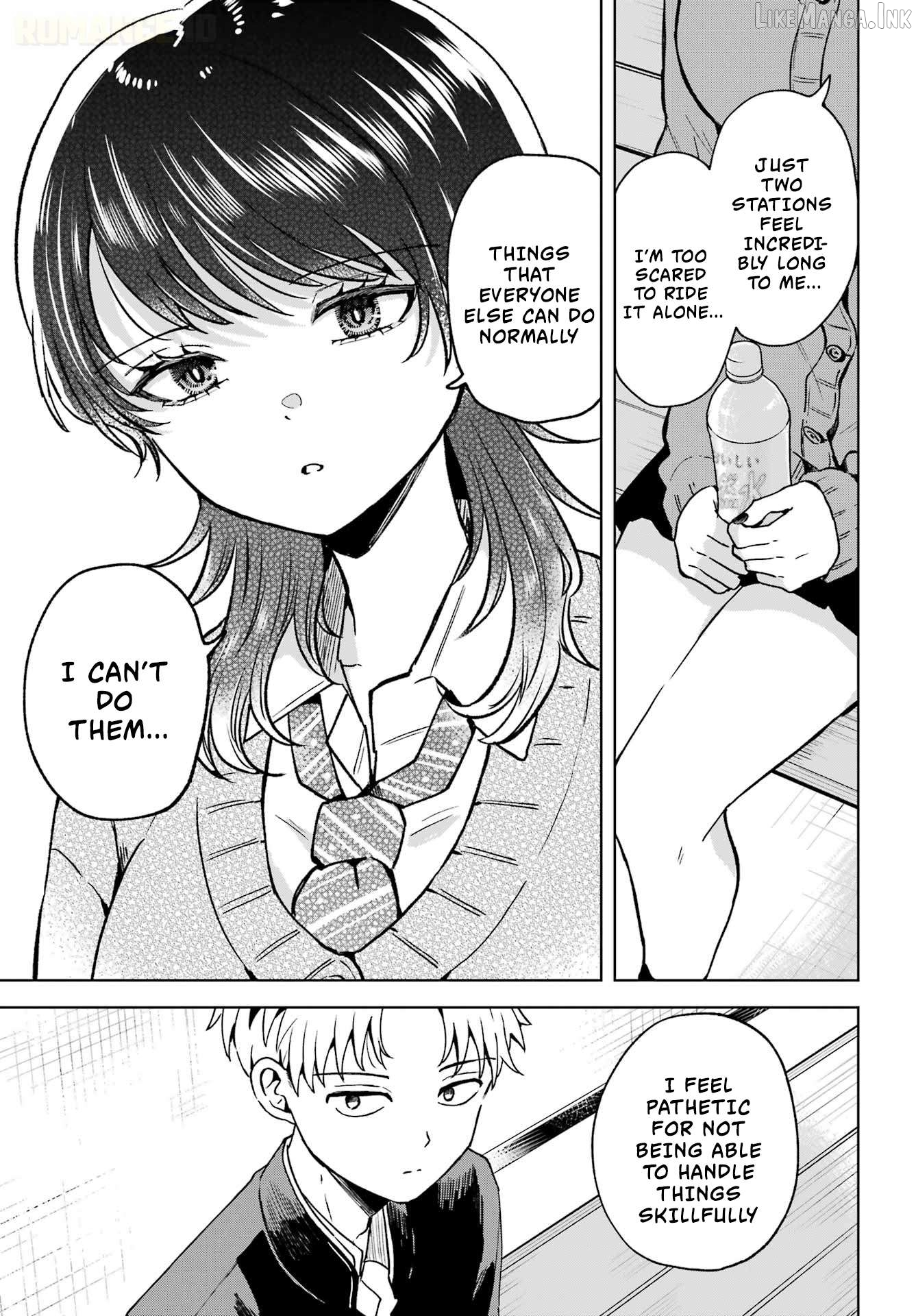 A Girl from Another School Who's Not Very Good at Living Chapter 1 page 17