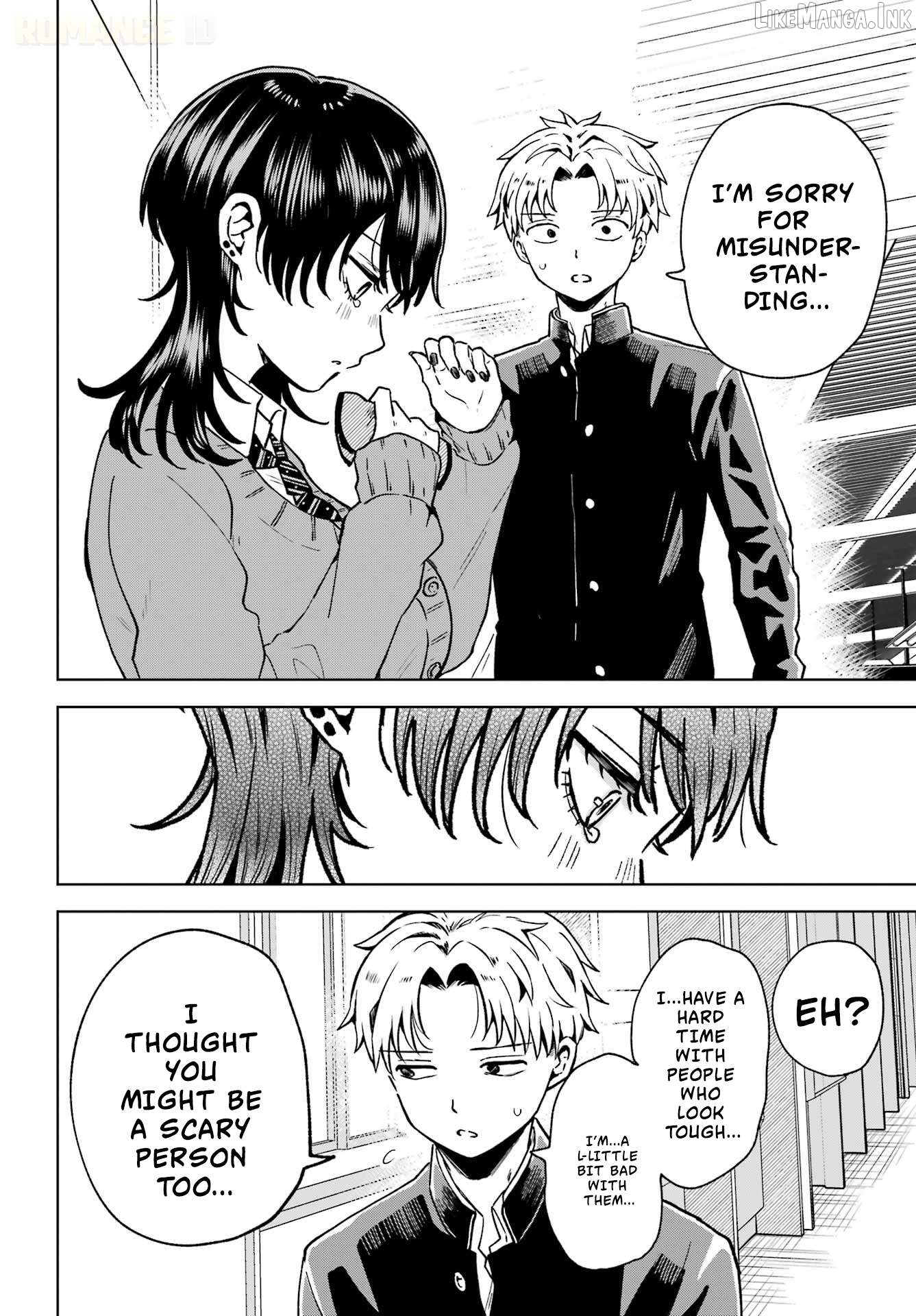 A Girl from Another School Who's Not Very Good at Living Chapter 1 page 20