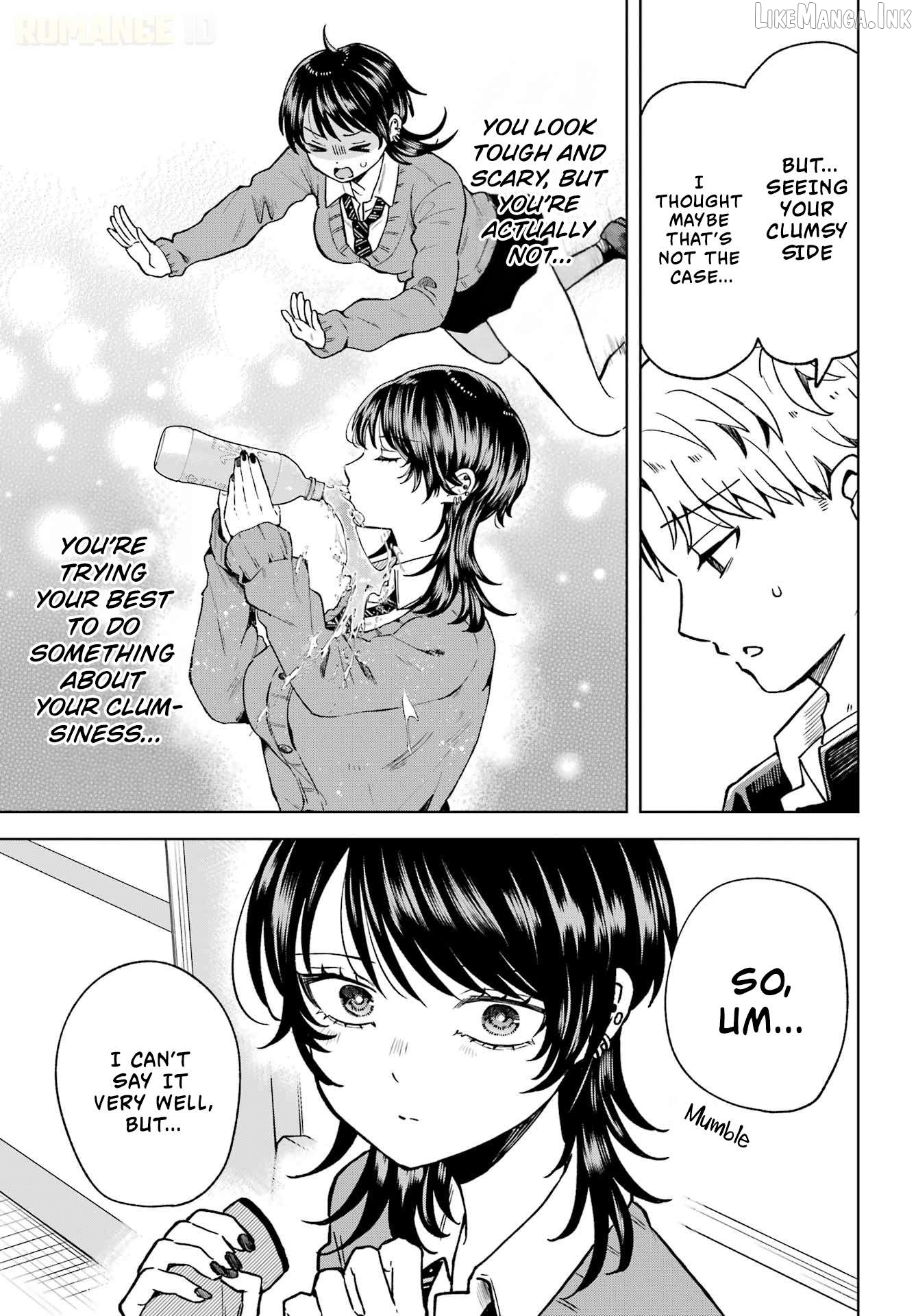 A Girl from Another School Who's Not Very Good at Living Chapter 1 page 21