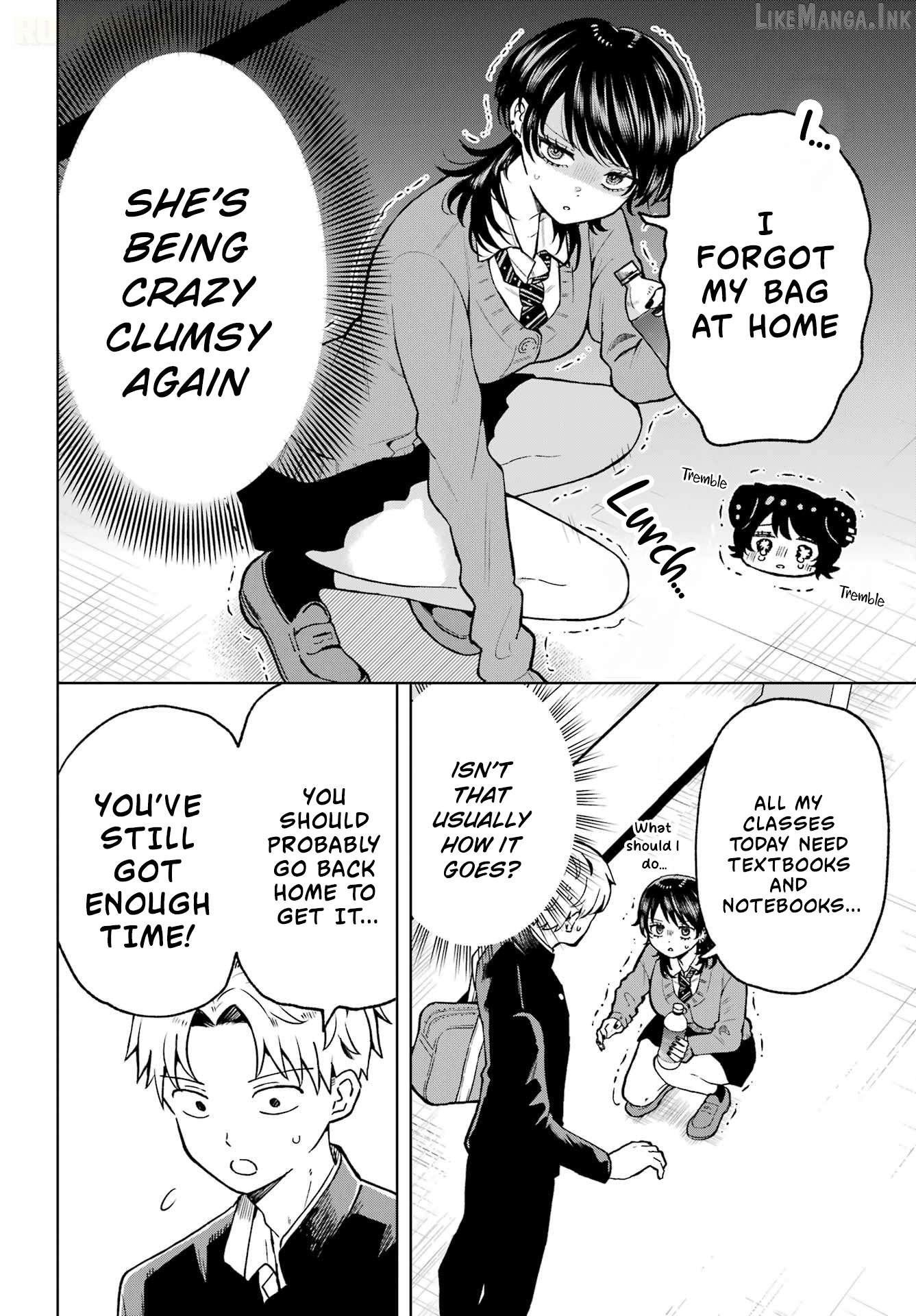 A Girl from Another School Who's Not Very Good at Living Chapter 2 page 7