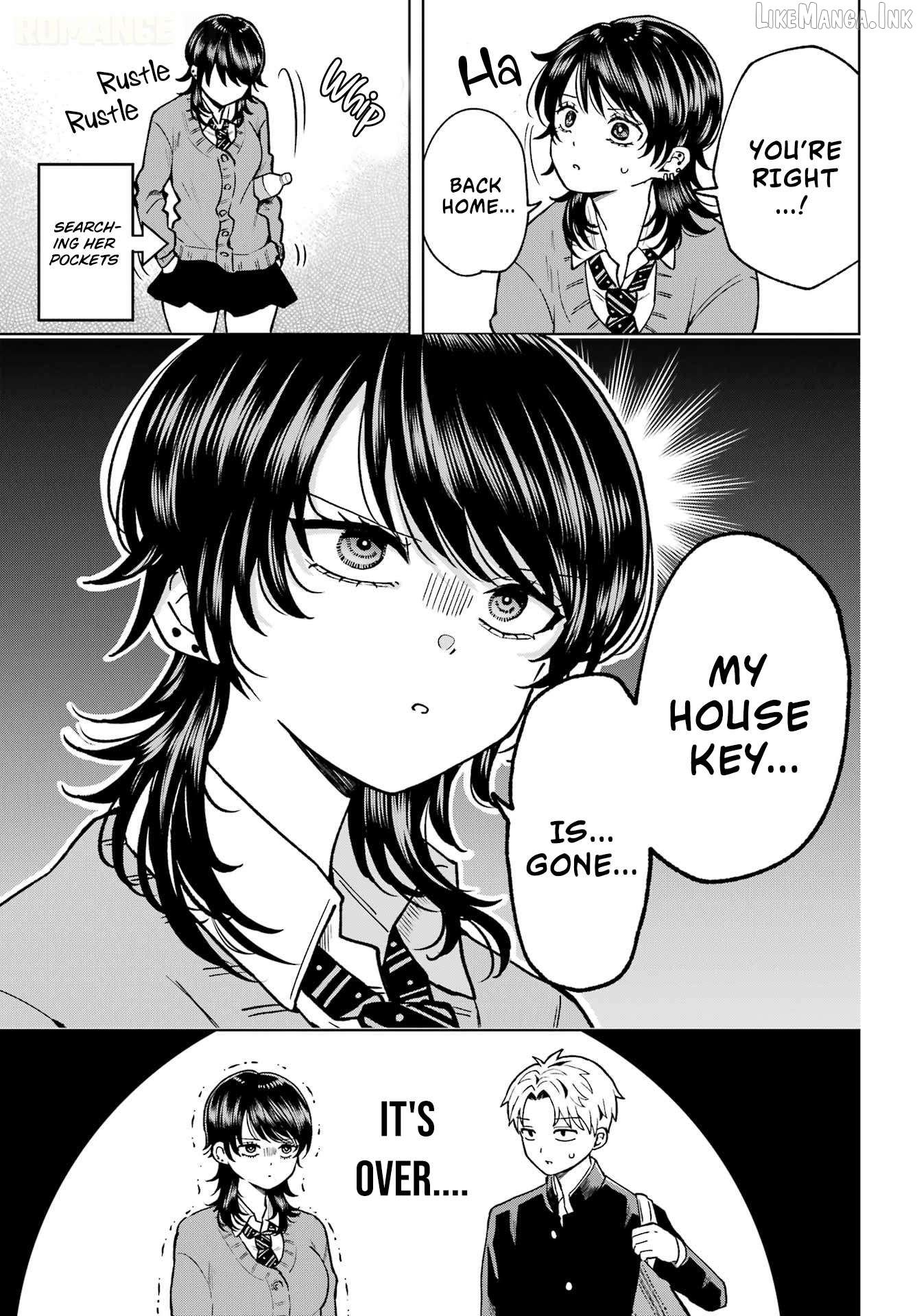 A Girl from Another School Who's Not Very Good at Living Chapter 2 page 8