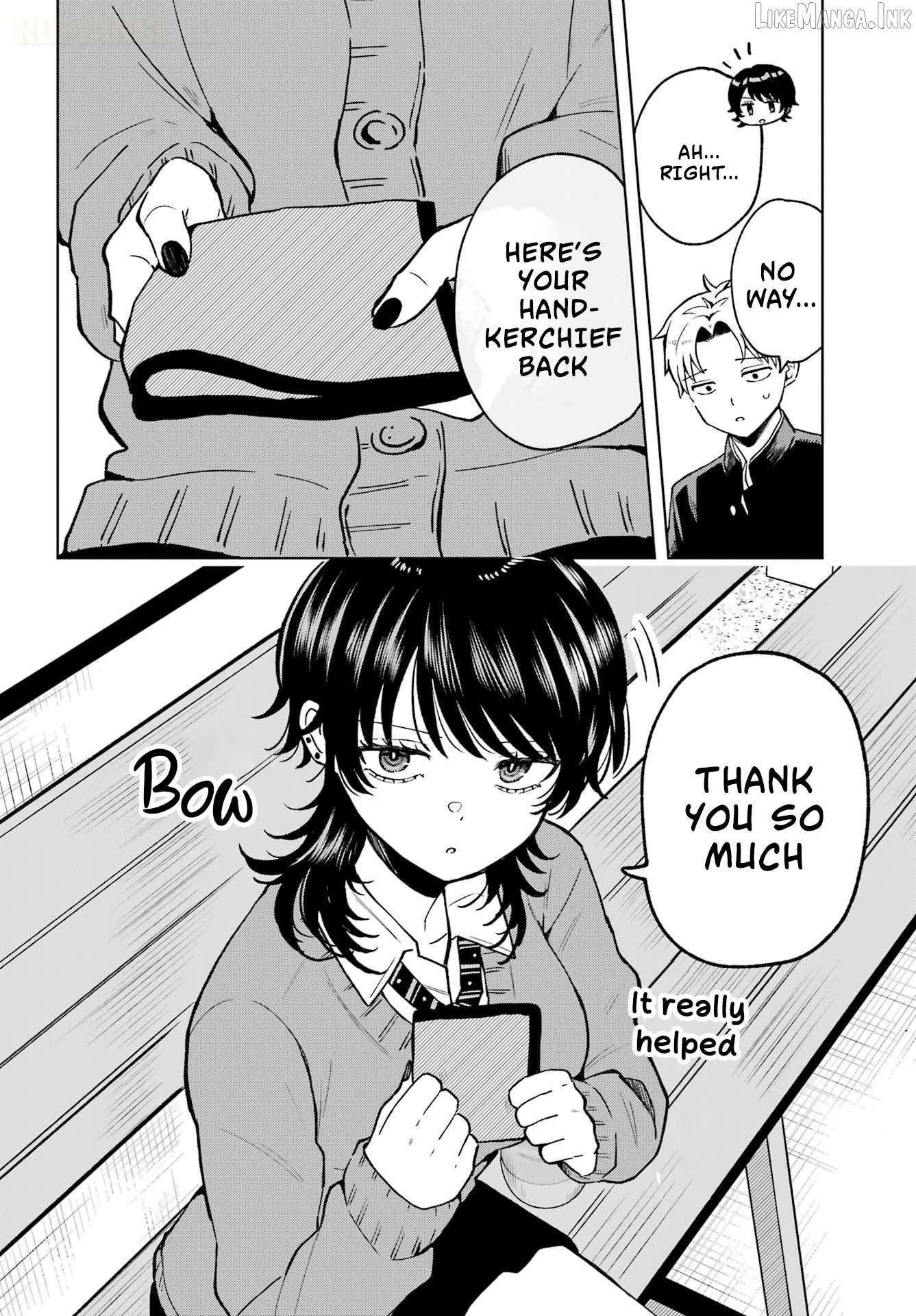 A Girl from Another School Who's Not Very Good at Living Chapter 2 page 11