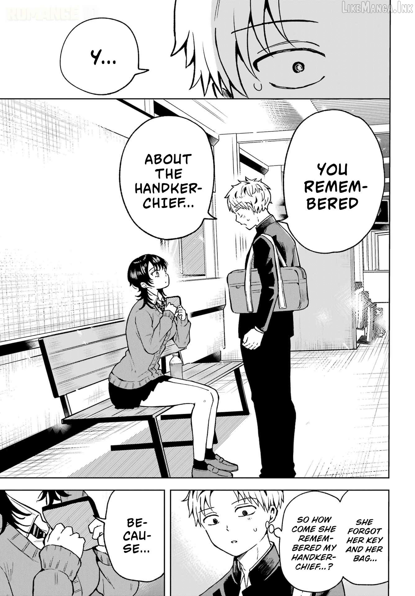 A Girl from Another School Who's Not Very Good at Living Chapter 2 page 12